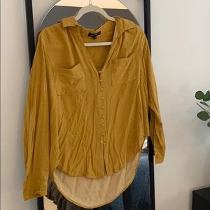 Ochre yellow long sleeve